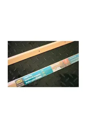 Professional Grade M-D Carpet Trim Wide, Metal Decor, 40122, 72"L, Oak, Screw Nails