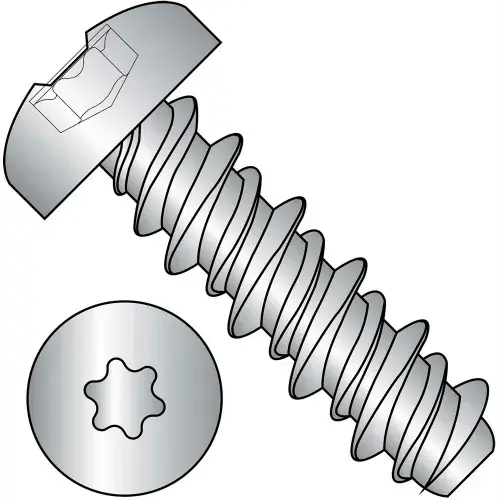 4 x 1/2 3HD Six Lobe Pan High Low Screw Fully Threaded 18-8 Stainless Steel - Pkg of 5000 Save Now