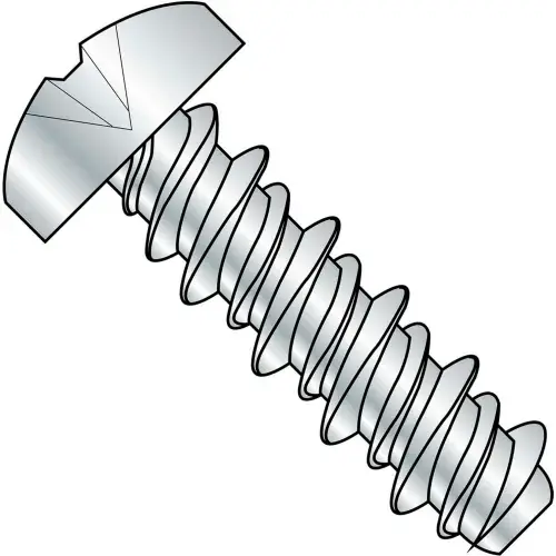 8 x 3/4 6HD Phillips Pan High Low Screw Fully Threaded Zinc Bake - Pkg of 8000 In Demand