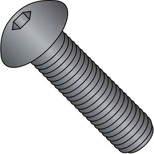 Reduced Price 10-24 x 5/8 Coarse Thread Button Head Socket Cap Screw - Plain - Pkg of 100