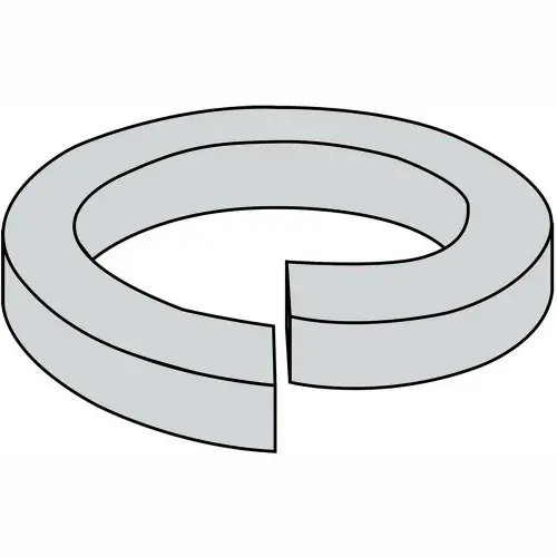 Express Delivery 1/2 Medium Split Lock Washer Hot Dip Galvanized, Pkg of 1000