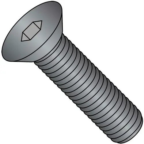Get Yours M5-0.8X16 Metric Flat Head Socket Cap Screws Plain, Pkg of 100