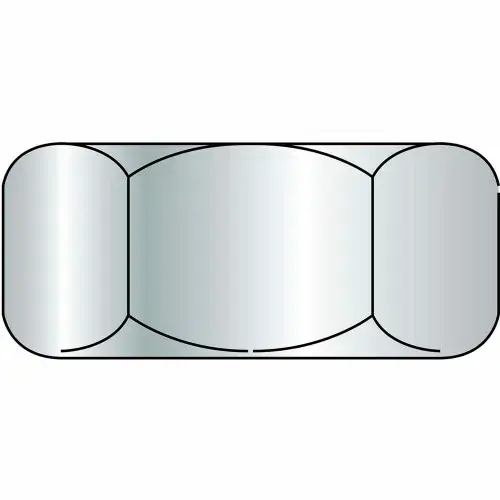 1/4-20 Finished Hex Nut Zinc, Pkg of 3000 Low Price