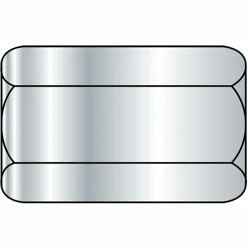 Price Cut 5/16-18X7/8 Hex Rod Coupling Nut Zinc, Pkg of 200