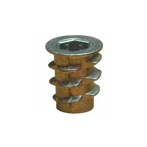 Don't Miss Out M6-1.0 Insert For Soft Wood - Flanged - 900610-20 - Pkg Qty 50