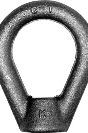 In Demand Ken Forging EN-M12 - Drop Forged Eye Nut - M12 x 1.75 - Style A - C1030 - Made In USA
