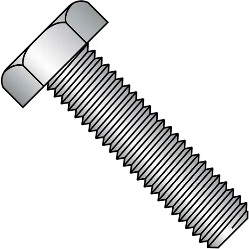 Weekend Sale Hex Tap Bolt - 3/8-16 x 1-1/2" - Grade 5 - Medium Carbon Steel - Zinc CR+3 - FT - A307 , Pack of 50