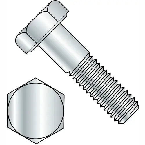 Hex Cap Screw - 3/8-16 x 1-1/4" - 18-8 Stainless Steel - FT - UNC, Pack of 100 Luxury