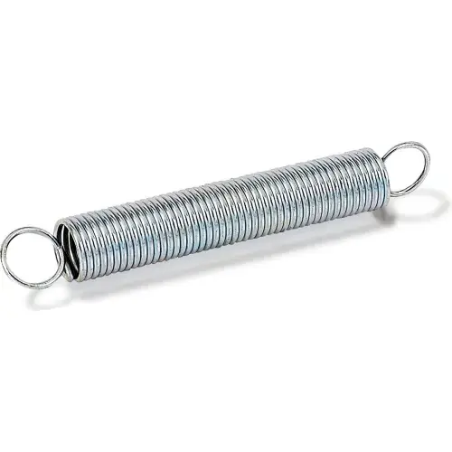 Express Delivery Extension Spring - 0.375 OD x 0.0475 Wire Dia. - MBHD - Zinc - USA - Pkg of 12 - Gardner E42C