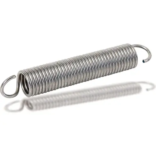 Price Drop Extension Spring - 0.96 O.D. x 0.1205 Wire Dia. - MBHD - Zinc - USA - Pkg of 3