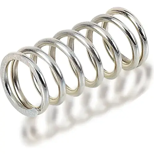 Limited Time Compression Spring - 0.72 OD x .063 Wire Dia. - Music Wire - Zinc - USA - Pkg of 5 - Gardner 36118G