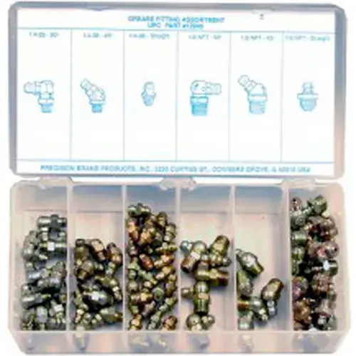 Buy Today 95 Piece Metric Grease Fitting Assortment Maintenance Kit