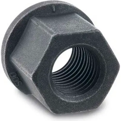 J.W. Winco DIN 6331 Hexagon Nuts, Steel, with Flange, Blackened, M16, 15/16"H Holiday Sale