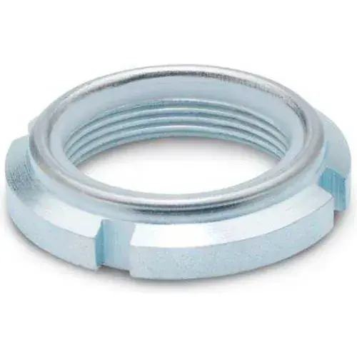 Today Only J.W. Winco GN 1804.1 Slotted Spanner Lock Nuts, Steel, with Polyamide Insert, Zinc Plated, M40 X 1.5