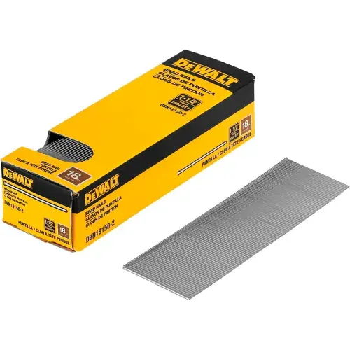 DeWalt® 18 Gauge 1-1/2" Brad Nail , 2500/Qty Factory Price