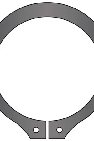 30mm External Snap Ring - Standard Duty - Stamped - Spring Steel - DIN 471 - Pkg Qty 50 Crafted