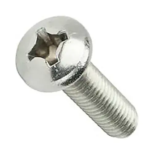M8 X 1.25 x 60mm Machine Screw - Phillips Pan Head - Class 4.8 - Steel - Zinc - 50 Pk Time-Limited