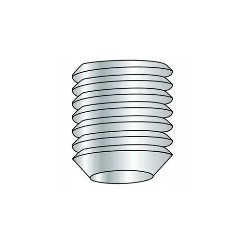 M8 x 1.25 x 8mm Cup Point Socket Set Screw - Steel - Black Oxide - DIN 125B - 45H - Pkg of 100 One Day Deal
