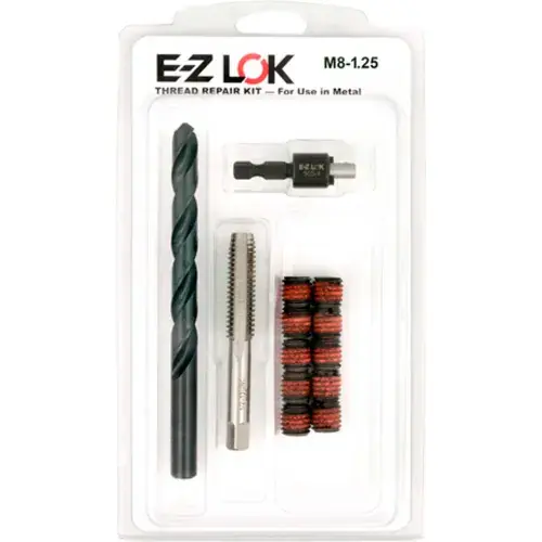 Special Discount E-Z LOK™ Thread Repair Kit for Metal - Standard Wall - M8-1.25 x M12-1.75 - EZ-450-8