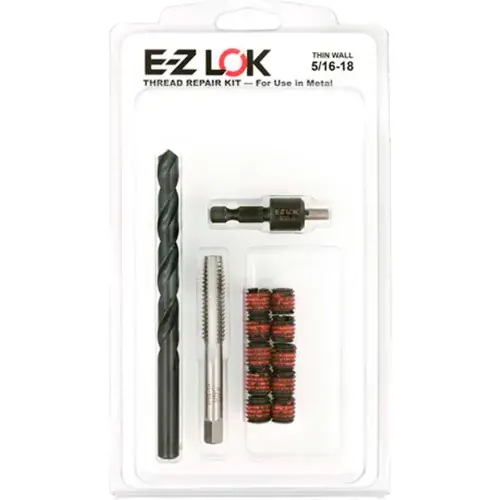 Best Seller E-Z LOK™ Thread Repair Kit for Metal - Thin Wall - 5/16-18 x 7/16-14 - EZ-310-5