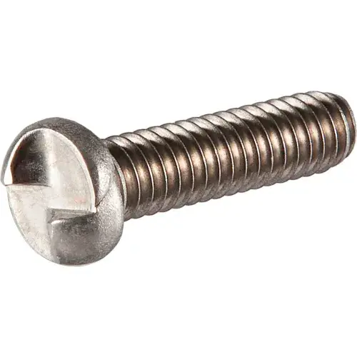 1/4-20 x 2" One-Way Security Machine Screw - Round Head - 18-8 Stainless Steel - Pkg of 100 Price Drop