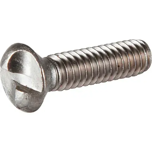 6-32 x 1/2" One-Way Security Machine Screw - Oval Head - 18-8 Stainless Steel - Pkg of 100 Express Delivery