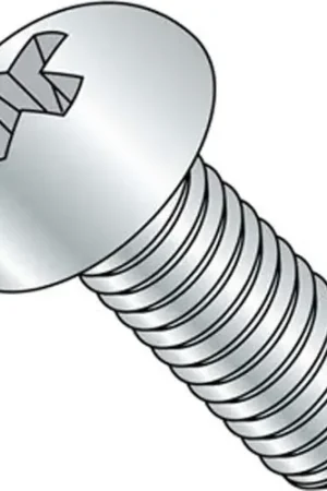 Trending 10-24 x 1-1/4" Machine Screw - Round Head - Phillips - Steel - Zinc CR+3, Pack of 100