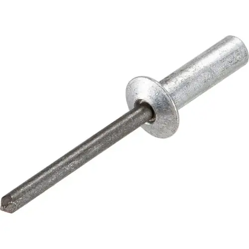 Pop Blind Rivet - 3/16 x 6-8 - Button Head - Closed End - Up to 1/2" Grip - Aluminum/Steel - 250 Pk Brand New