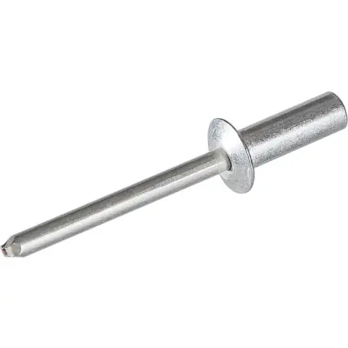Pop Blind Rivet - 3/16 x 6-8 - Dome Head - Closed End - Up to 1/2" Grip - Aluminum/Aluminum - 250 Pk While Supplies Last