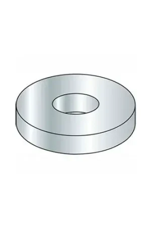 3/4" Flat Washer - SAE - 13/16" I.D. - Steel - Plain - Grade 2 - Pkg of 50 High Quality