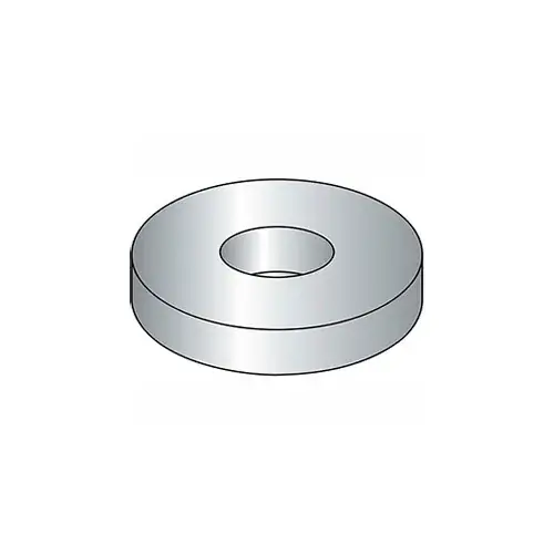 Popular 1/4" Flat Washer - USS - 5/16" I.D. - .051/.08" Thick - Steel - Plain - Grade 8 - Pkg of 100