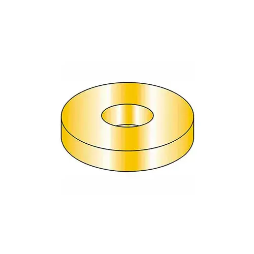 Final Sale 3/4" Flat Washer - USS - 13/16" I.D. - .122/.146" Thick - Steel - Yellow Zinc - Grade 8 - Pkg of 50