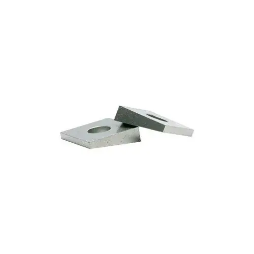 Shop Now 5/8" Malleable Bevel Washer - 11/16" I.D. - .313" Thick - Steel - Galvanized - Grade 2 - Pkg of 25
