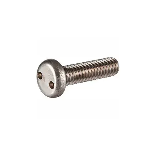 1/4-20 x 3/4" Security Machine Screw - Pan Spanner Head - 18-8 Stainless Steel - FT - UNC - 100 Pk Top Pick