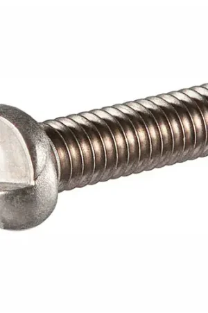 Free Returns 5/16-18 x 3/4" Security Machine Screw - Round One-Way Head - Steel - Zinc - FT - UNC - USA - 100 Pk