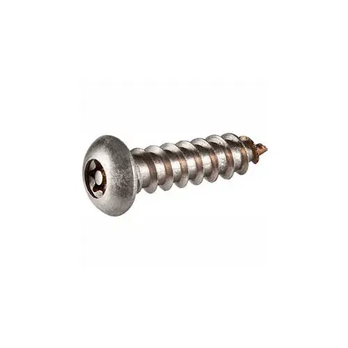 12AB x 1/2" Security Sheet Metal Screw - Button Torx Head - 302HQ Stainless Steel - USA - 100 Pk Seasonal Sale