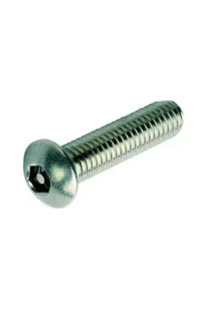 10-24 x 1/2" Security Machine Screw - Button Hex Socket Head - 302HQ/18-8 SS - FT - UNC - 100 Pk Low Price