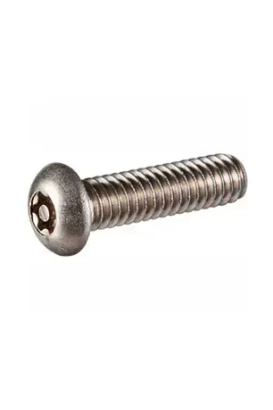 1/4-20 x 1-1/2" Security Machine Screw - Button Torx Head - 302HQ Stainless Steel - FT - 100 Pk Next Day Delivery