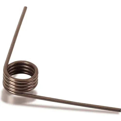 90° Torsion Spring - 0.288" Coil Dia. - 0.032" Wire Dia. - Wound Left - Music Wire - Pkg of 6 Limited Offer