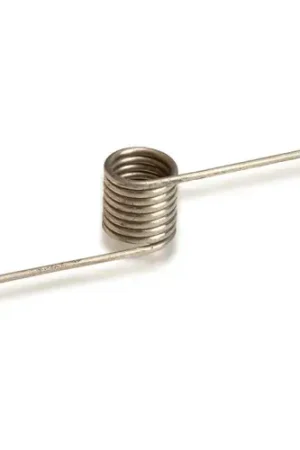 180° Torsion Spring - 0.249" Coil Dia. - 0.028" Wire Dia. - Wound Right - 302 Stainless Steel Genuine