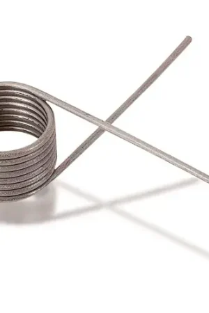 Certified 270° Torsion Spring - 0.826" Coil Dia. - 0.07" Wire Dia. - Wound Left - 302 Stainless Steel