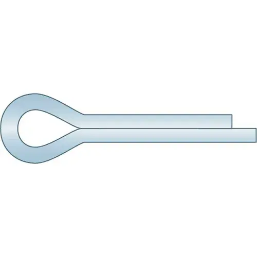 5/16" x 4-1/2" Cotter Pin - Carbon Steel - Zinc Clear - ASME 18.8.1 - Made In USA - Pkg Qty 25 Exclusive Offer
