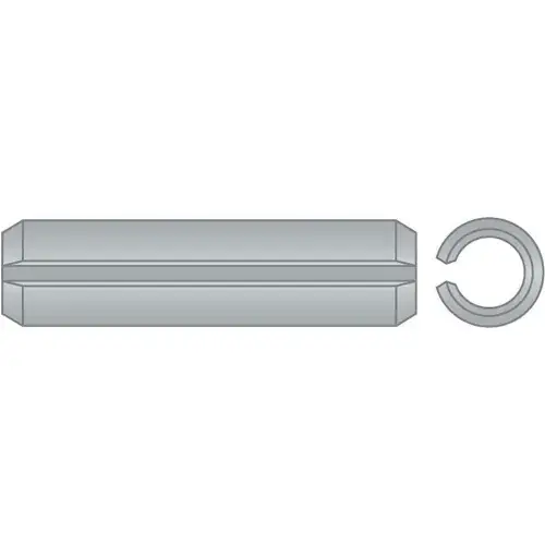 Brand New 1/4" x 3/4" Spring Pin - 420 Stainless Steel - Passivated - ASME B18.8.2 - Made In USA - Pkg Qty 50