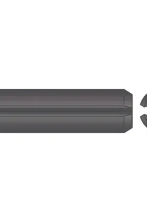 M14 x M60 Slotted Spring Pin - Heavy Duty - Steel - Plain - ISO 8752, DIN 1481 - USA - Pkg Qty 5 Weekend Sale