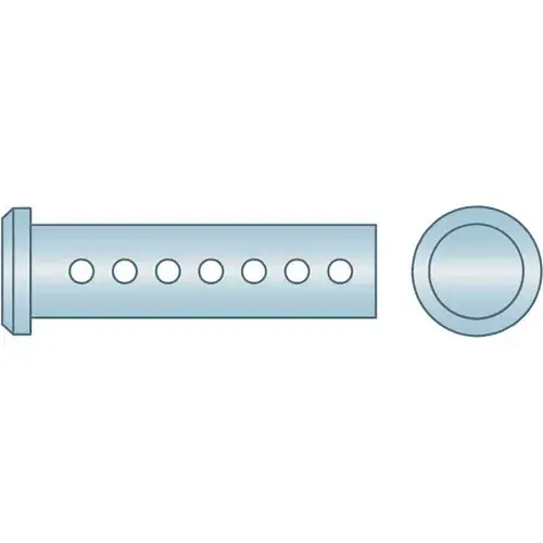 Authentic 5/16" x 3-1/2" Universal Clevis Pin - Low Carbon Steel - Zinc Clear - Pkg Qty 25