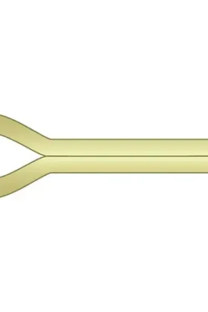 3/16" x 1-1/2" Cotter Pin - Carbon Steel - Zinc Yellow - ASME 18.8.1 - Made In USA - Pkg Qty 100 Super Sale