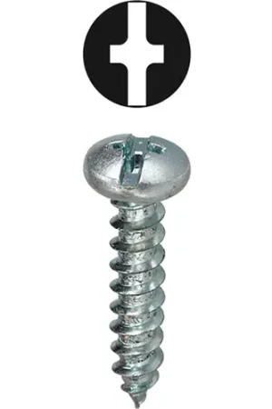Best Choice L.H.Dottie® Sheet Metal Screw Kit, Combo Pan Head, Steel, 8, Assorted