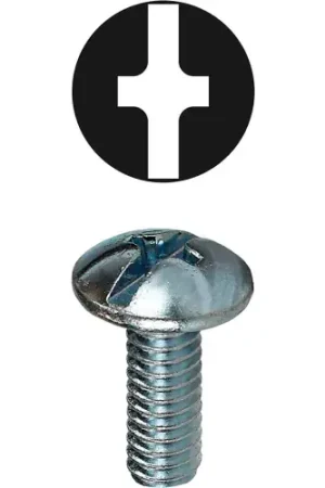 While Supplies Last L.H.Dottie® Truss Head Machine Screw Kit, Phillips/Slotted, 6-32, Assorted, 370 Pieces