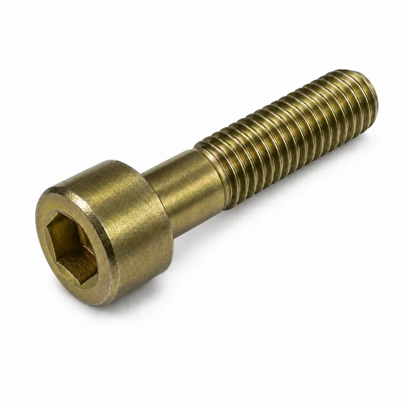 Affordable 6-32 X 1" Mil-Spec Socket Cap Screws Hex Socket Drive Alloy Steel Cadmium Yellow MS16997-24 (100 / Pkg.)