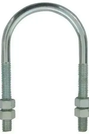 Mega Sale 1/4"-20 X 1-1/8" X 3-3/16" U Bolts Long Tangent, With Four Nuts Steel Zinc Plated (145 / Pkg.)